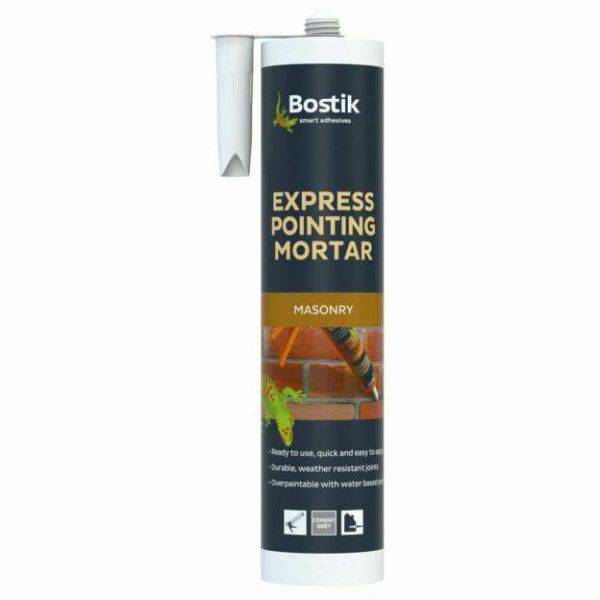 Product image for Bostik Express Pointing Mortar Grey 310ml