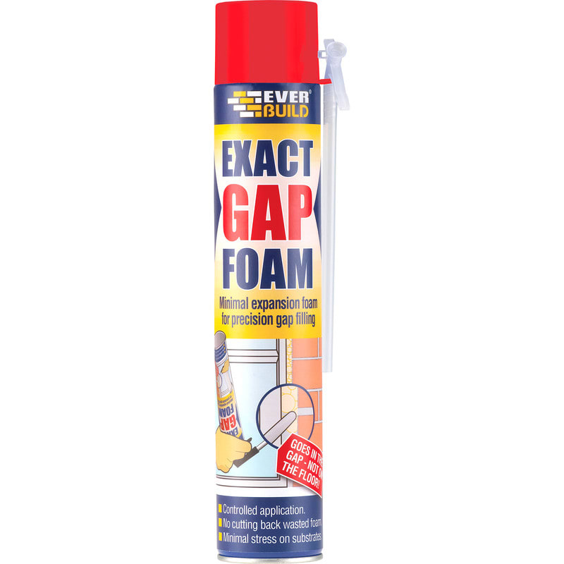 Product image for Everbuild Exact Gap Expanding Foam Hand Held 500ml