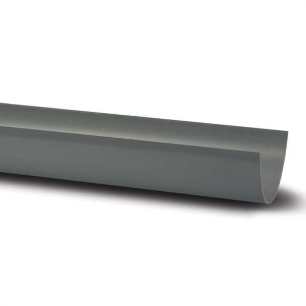 Product image for Gutter 4m Grey 117mm