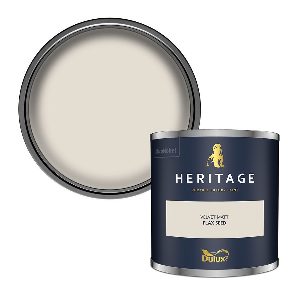 Image of Dulux Heritage Tester Flax Seed 125ml