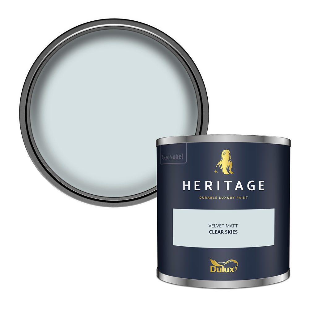 Dulux Heritage Tester Clear Skies 125ml Price Comparisons | Compare The Build