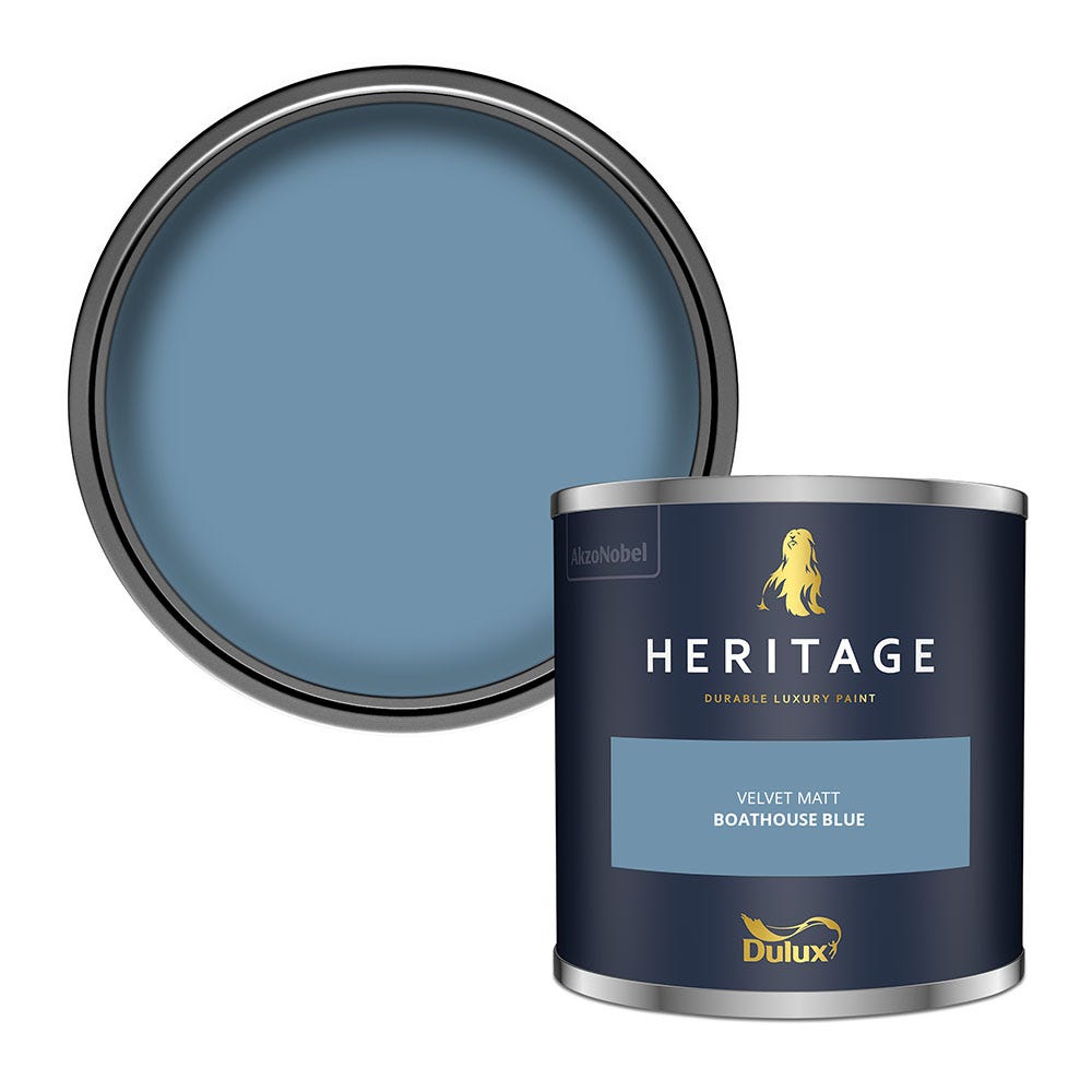 Product image for Dulux Heritage Tester Boathouse Blue 125ml
