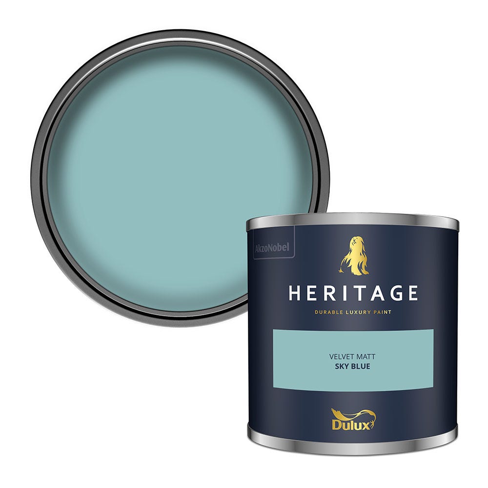 Dulux Heritage Tester Sky Blue 125ml Price Comparisons | Compare The Build