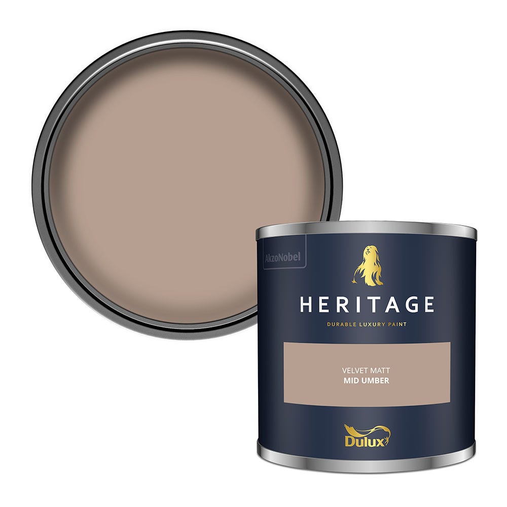 Dulux Heritage Tester Mid Umber 125ml Price Comparisons | Compare The Build