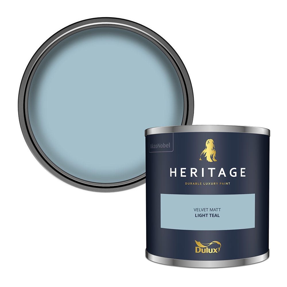 Dulux Heritage Tester Light Teal 125ml Price Comparisons | Compare The Build