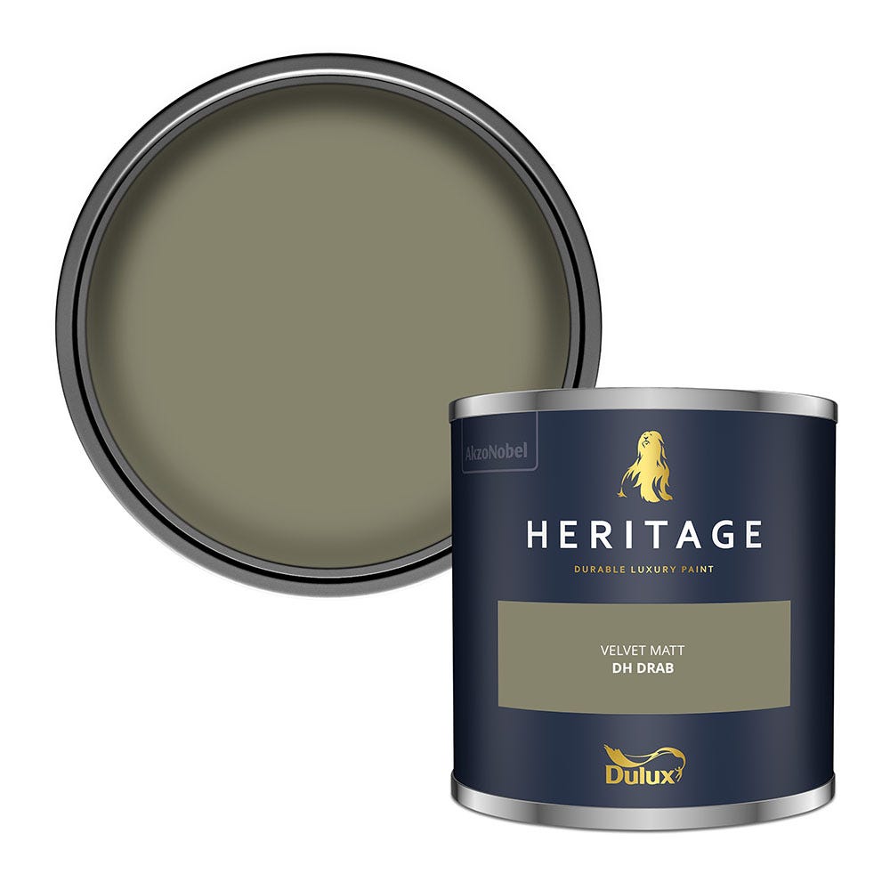 Dulux Heritage Tester DH Drab 125ml Price Comparisons | Compare The Build