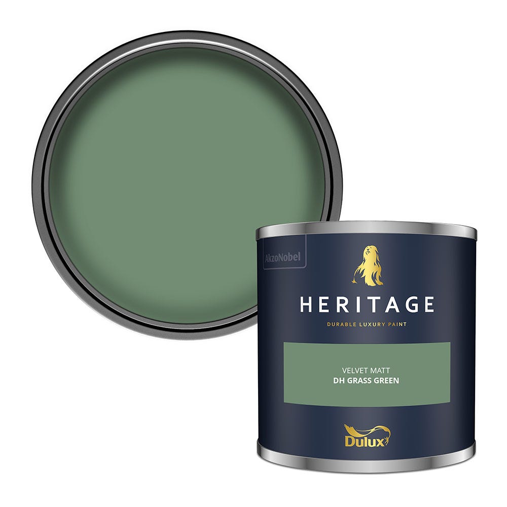 Product image for Dulux Heritage Tester DH Grass Green 125ml