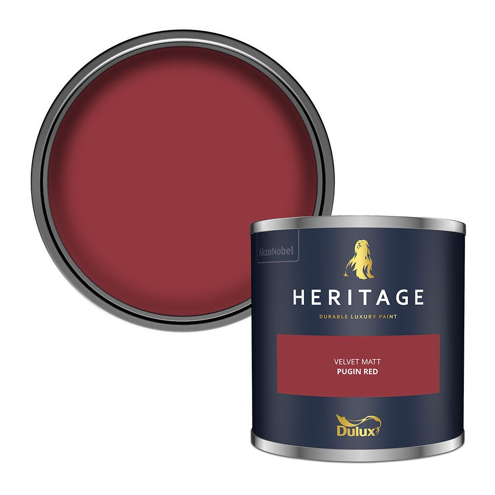 Dulux Heritage Tester Pugin Red 125ml Price Comparisons | Compare The Build
