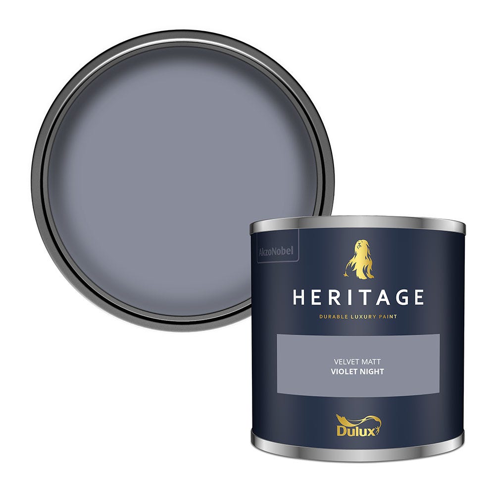 Dulux Heritage Tester Violet Night 125ml Price Comparisons | Compare The Build