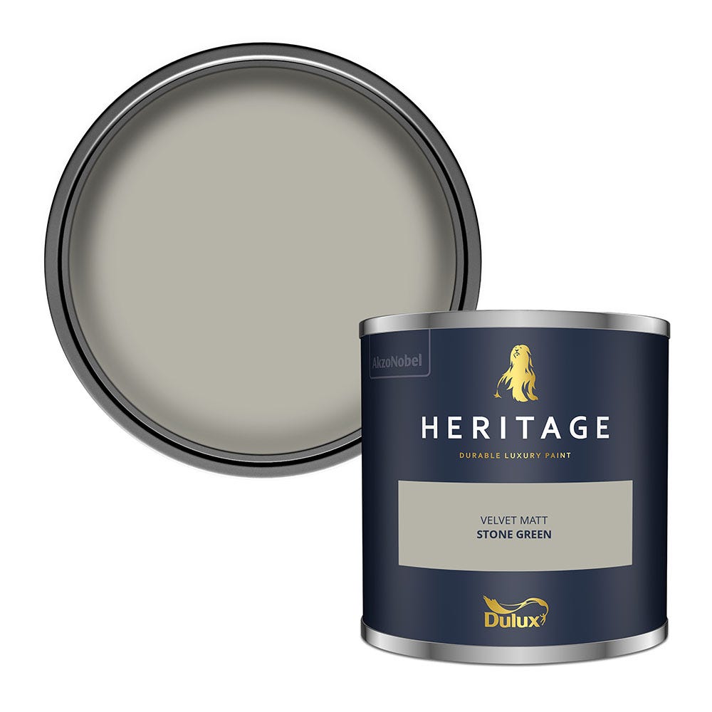 Dulux Heritage Tester Stone Green 125ml Price Comparisons | Compare The Build