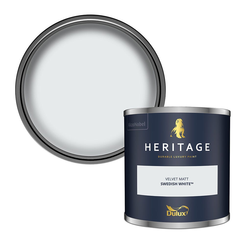 Product image for Dulux Heritage Tester Swedish White 125ml