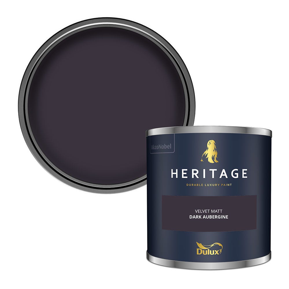 Product image for Dulux Heritage Tester Dark Aubergine 125ml