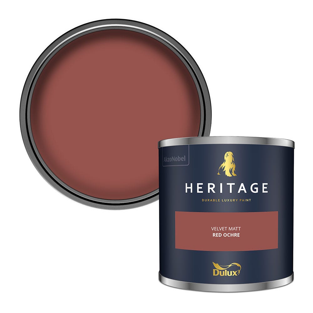 Dulux Heritage Tester Red Ochre 125ml Price Comparisons | Compare The Build