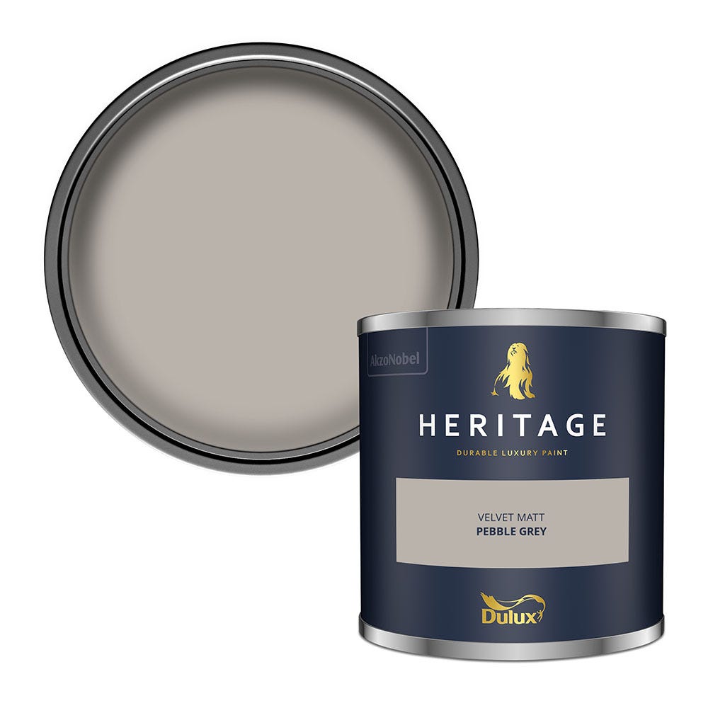 Dulux Heritage Tester Pebble Grey 125ml Price Comparisons | Compare The Build