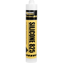 Product image for Everbuild Silicone 825 Black 380ml