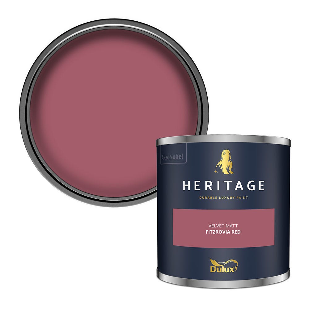 Product image for Dulux Heritage Tester Fitzrovia Red 125ml