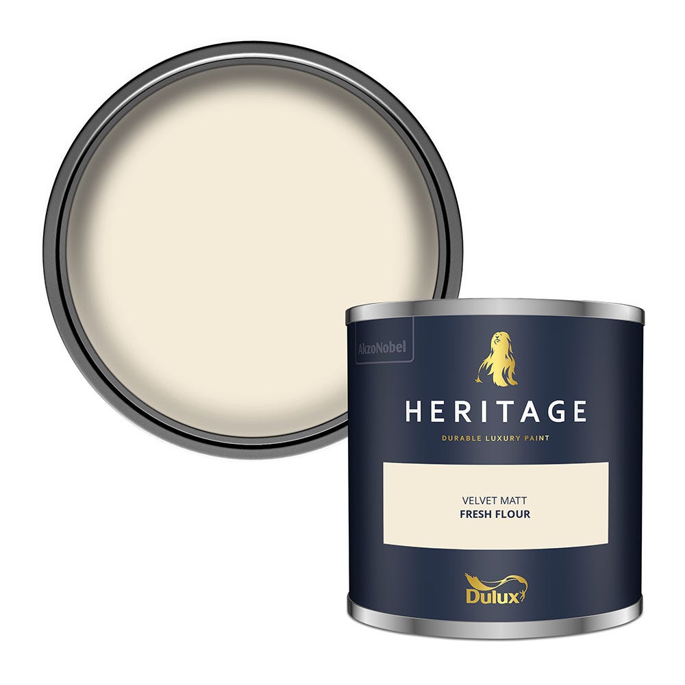 Product image for Dulux Heritage Tester Fresh Flour 125ml