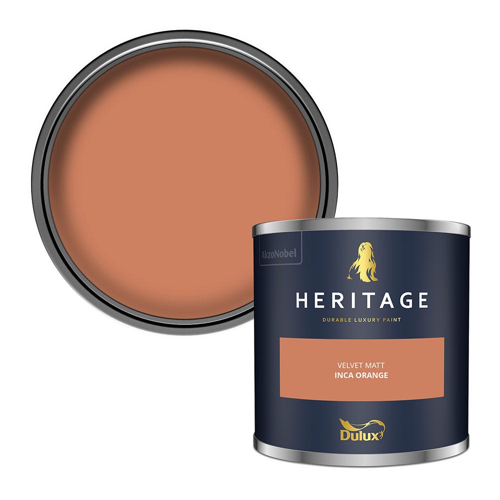 Product image for Dulux Heritage Tester Inca Orange 125ml