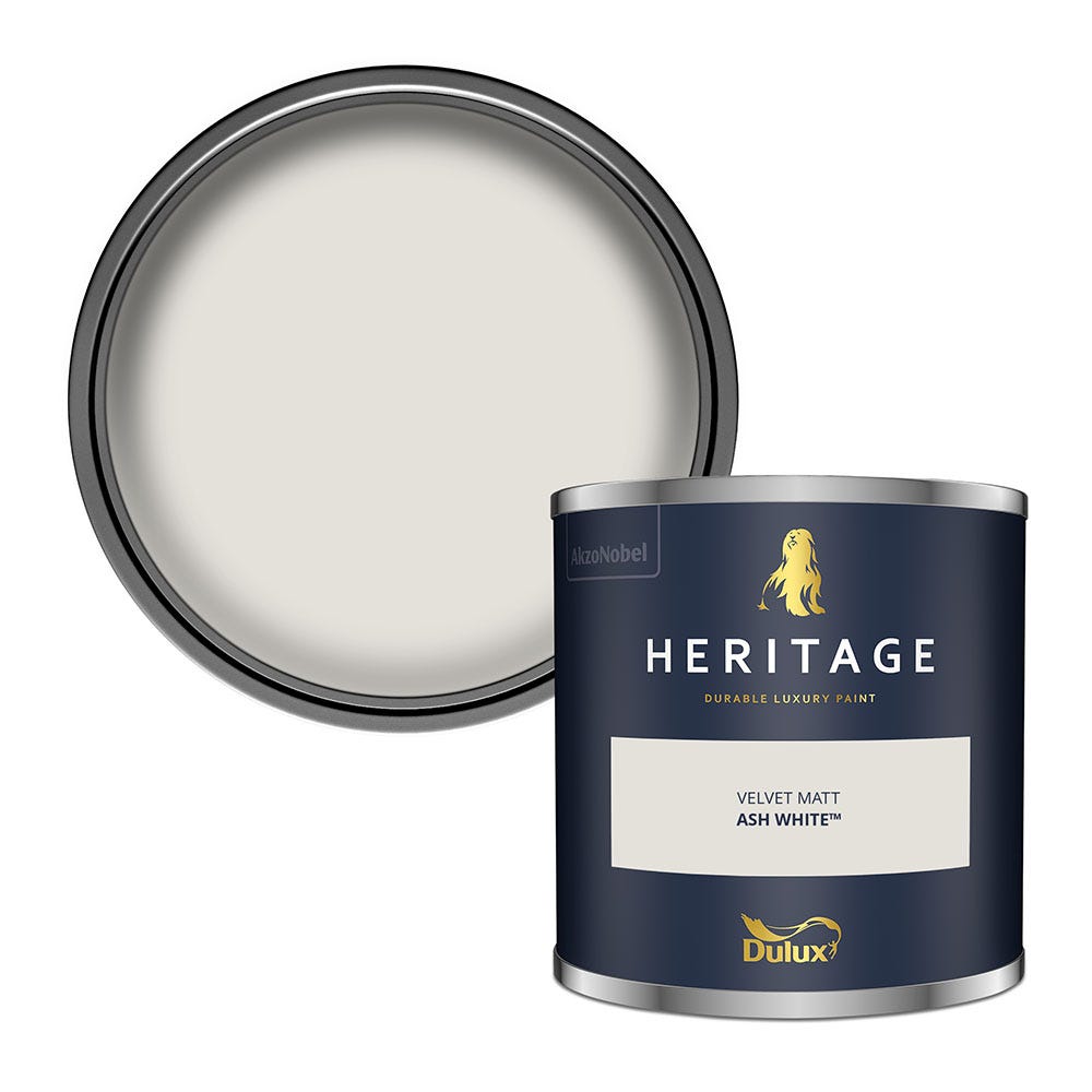 Product image for Dulux Heritage Tester Ash White 125ml