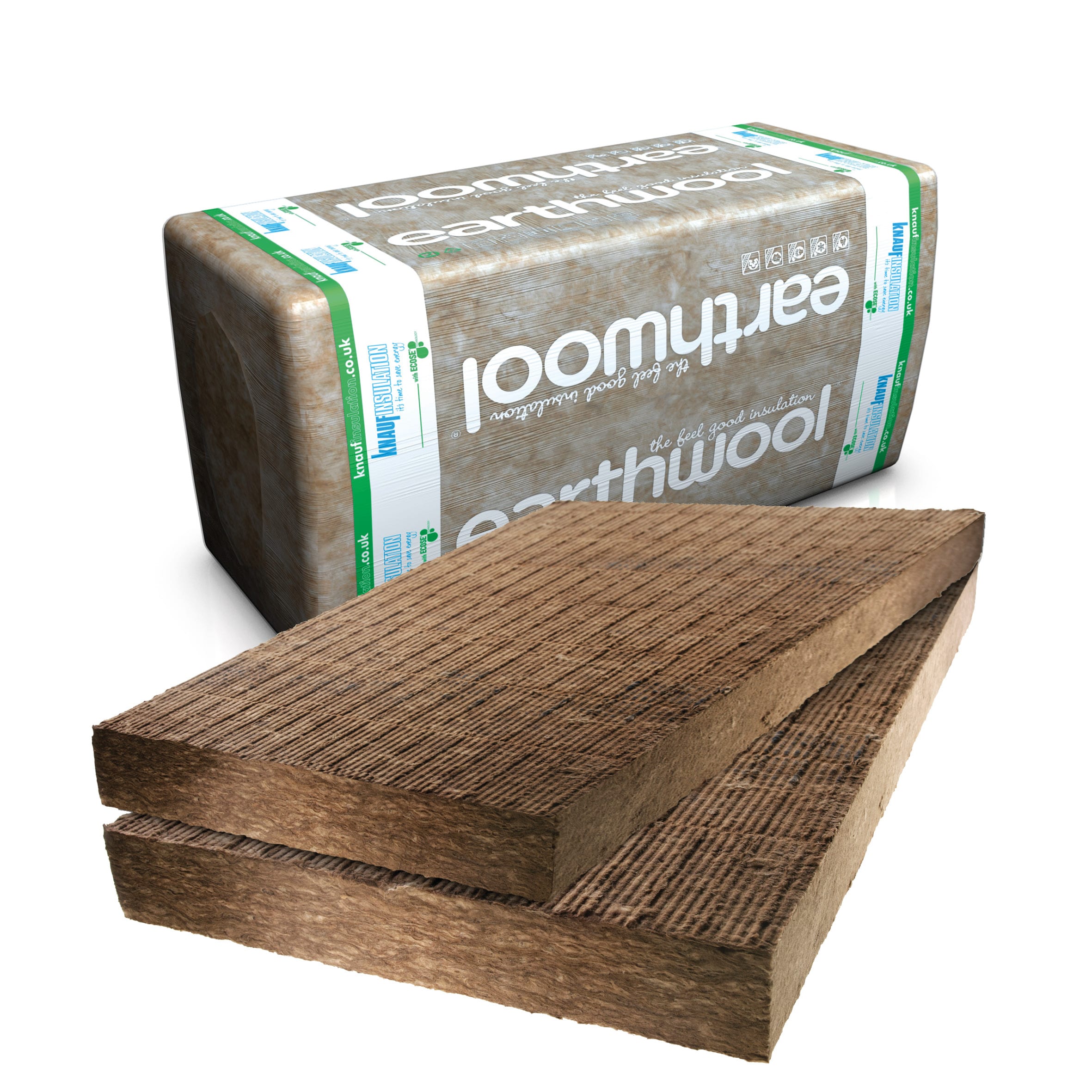 Product image for 50mm Knauf Earthwool RS60 Building Slab (6.48m2/pack)