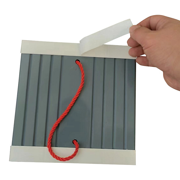 Product image for Volden Polypropylene (PP) Self-adhesive Plasterboard Repair patch (W)200mm