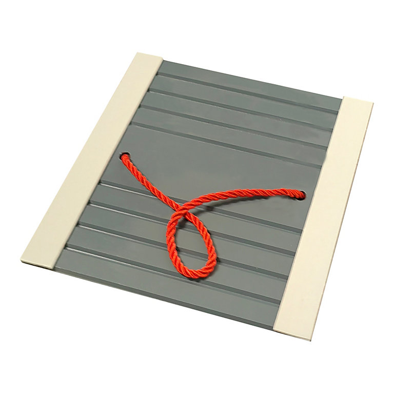 Product image for Volden Polypropylene (PP) Self-adhesive Plasterboard Repair patch (W)100mm