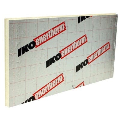 Product image for 90mm IKO Enertherm ALU PIR Insulation Board 2400mm X 1200mm