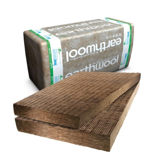 Product image for 25mm Knauf Earthwool RS45 Building Slab (14.4m2/pack)