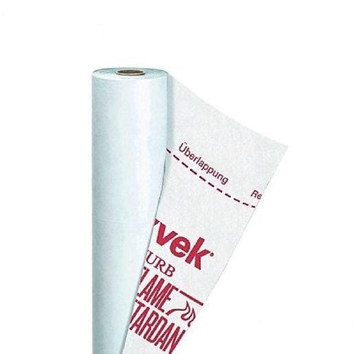 Product image for Tyvek Firecurb Housewrap Breather Membrane 1.5m X 50m (75m2/roll)
