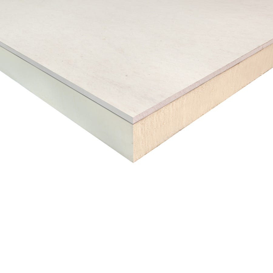 Product image for 52.5mm Ecotherm Eco-liner Insulated Plasterboard 2400mm X 1200mm