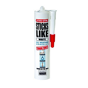 Product image for Evo-stik Sticks Like Sh*t Adhesive White 290ml