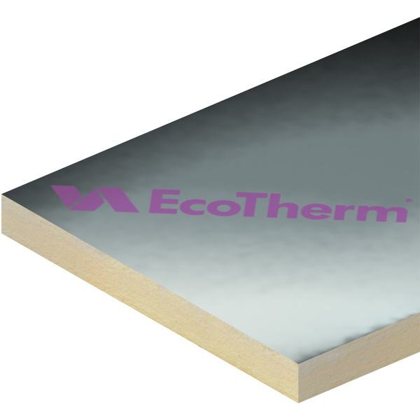 Product image for 50mm Ecotherm Eco-cavity Wall Insulation Board 1200mm X 450mm (5.4m2/pack)