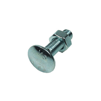 Product image for Cup Square Hex Bolt & Nut BZP M10X150mm (5)