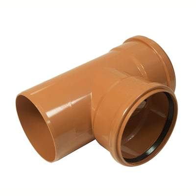 Image of 110mm 87.5 Degree Double Socket Equal Junction