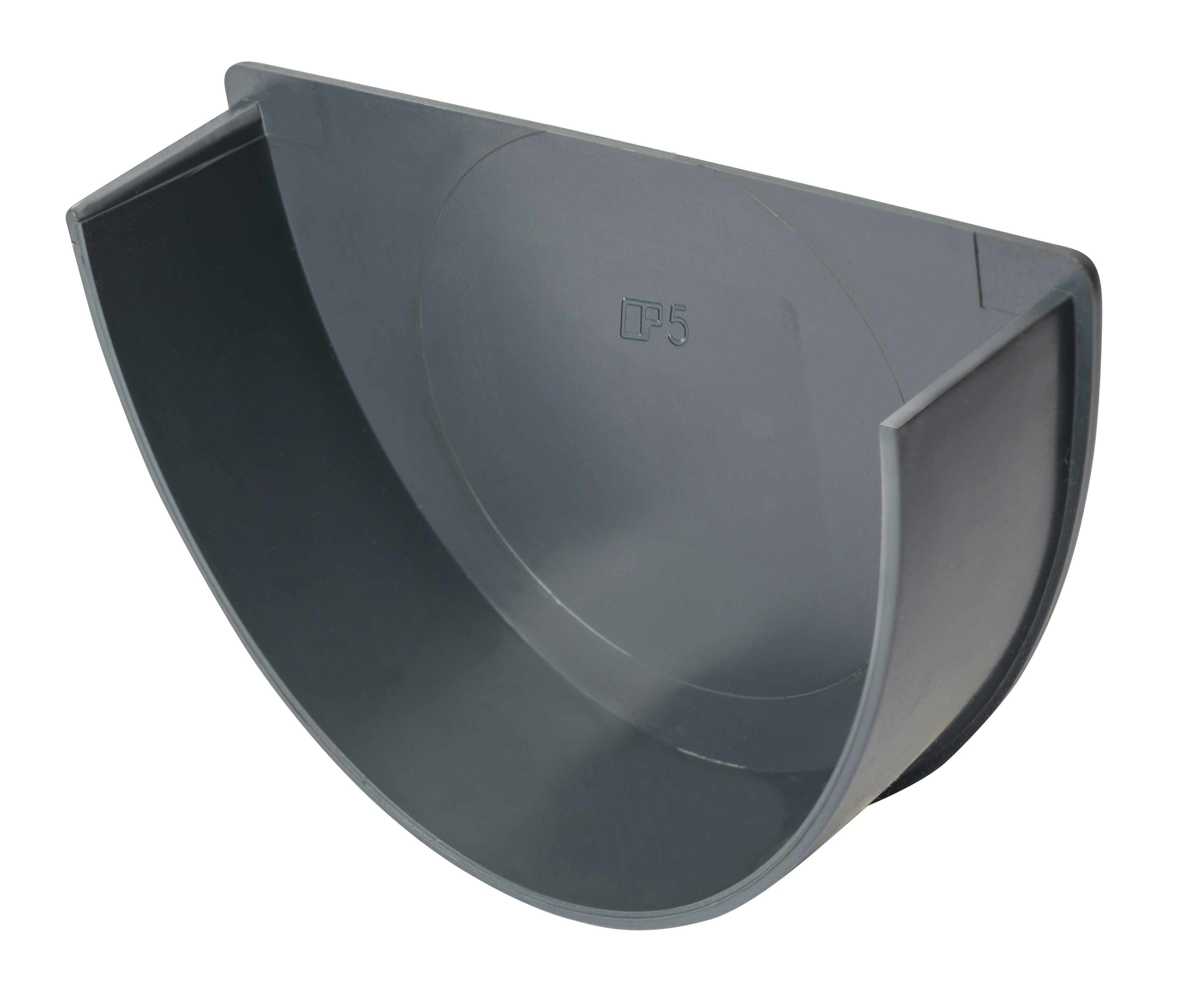 Product image for Wavin Osma Deepline Stopend Internal 113mm Anthracite Grey 9T910AG