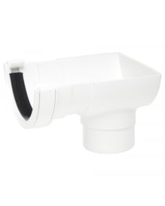 112mm Roundstyle Stopend Outlet White Price Comparisons | Compare The Build