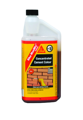 Sika Maxmix Cement Colour Red 1L Price Comparisons | Compare The Build