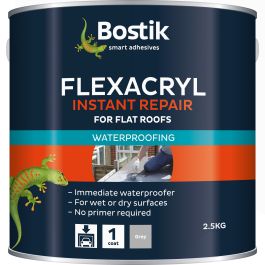 Product image for Cementone 2.5kg Flexacryl Instant Waterproof Acrylic Grey