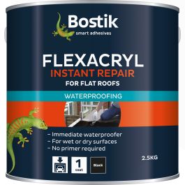 Image of Cementone 2.5kg Flexacryl Instant Waterproof Acrylic Black