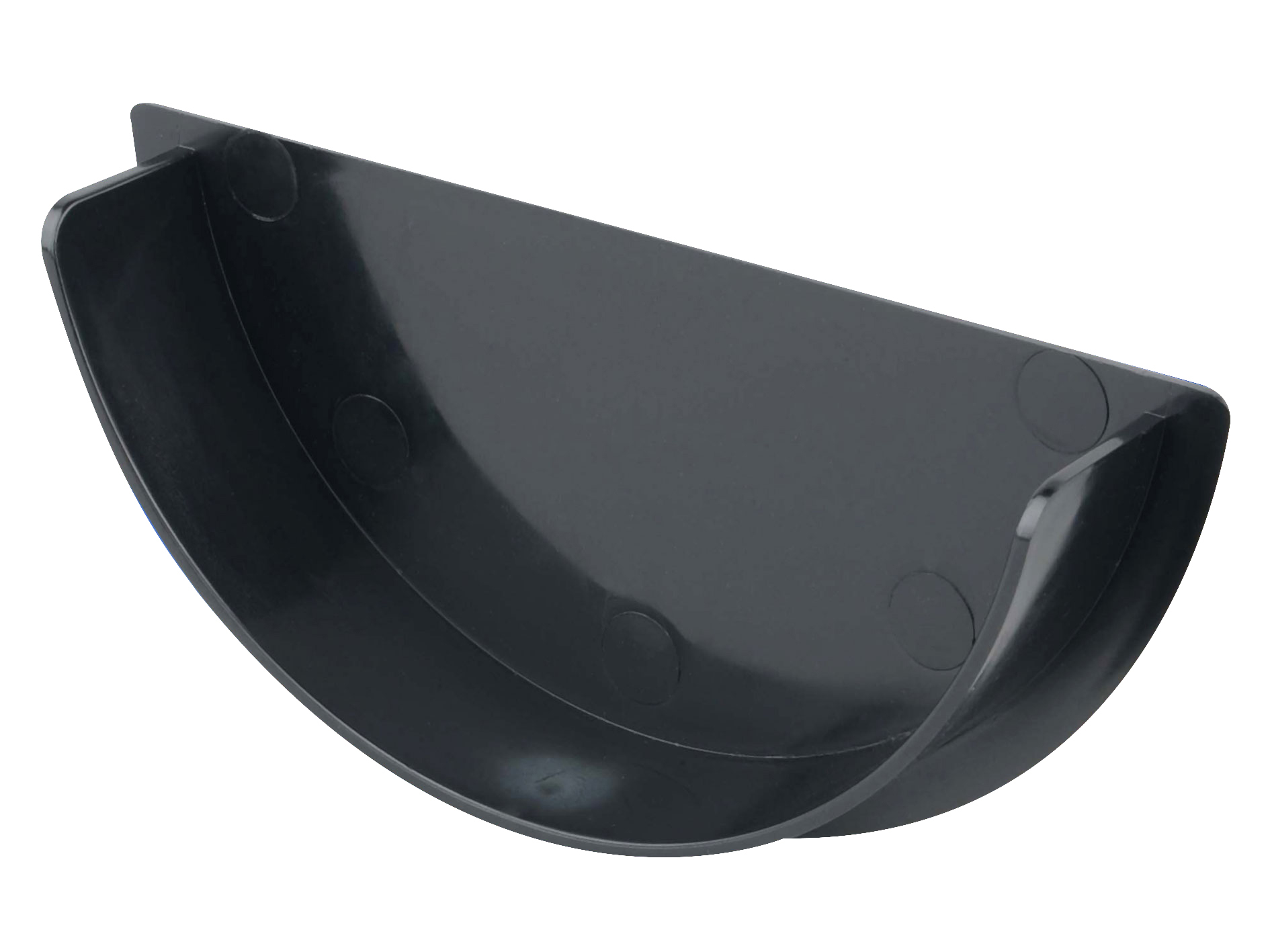 Product image for Wavin Osma Roofline Stopend Internal 150mm Black