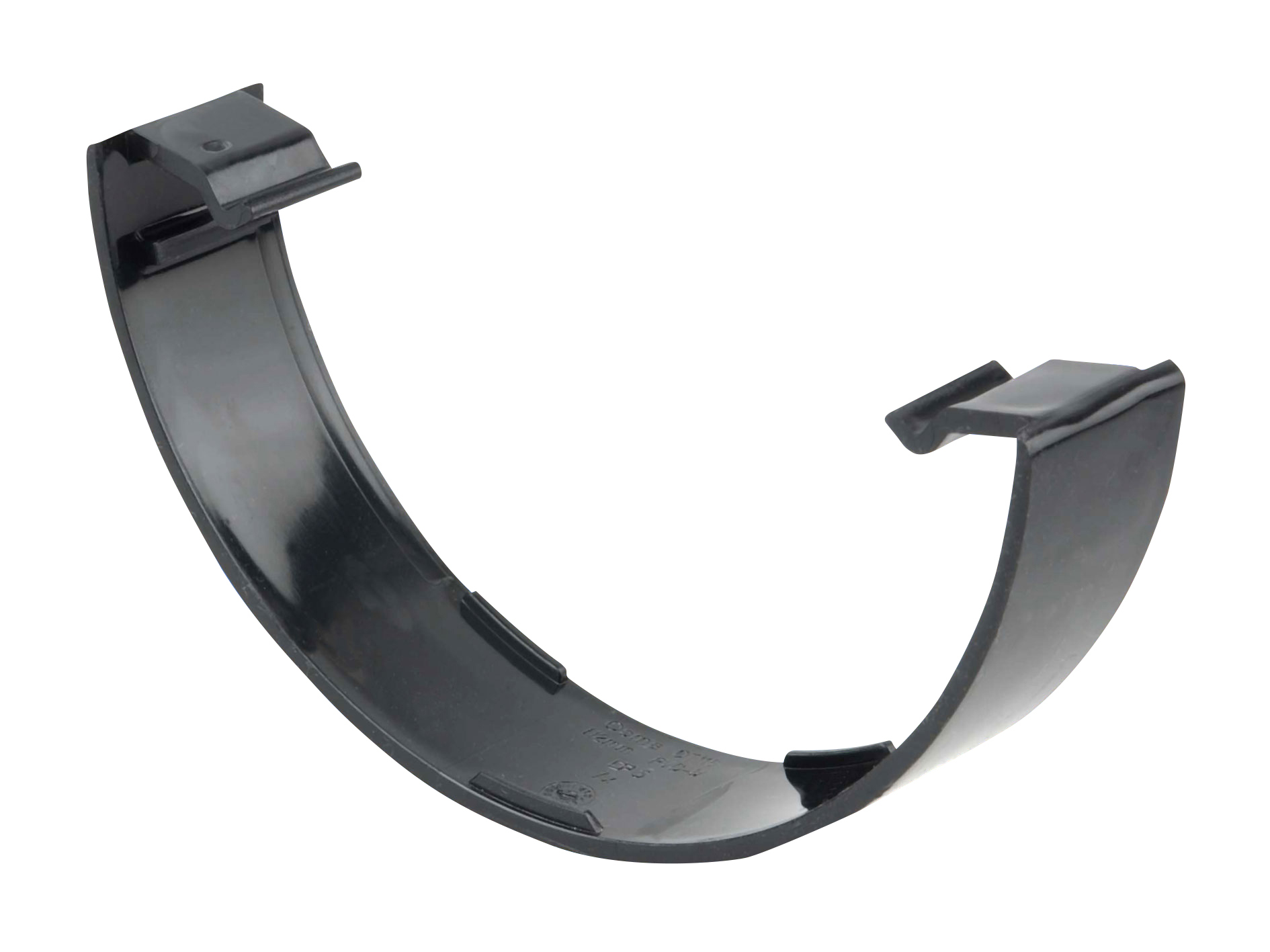 Product image for Osma Roundline 0T116 Gutter Flexiclip (spare) 112mm Black