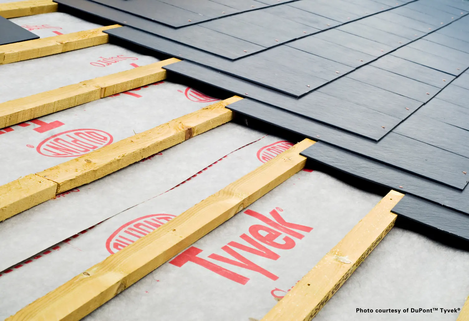 Product image for Tyvek® Supro Plus, With Integral Tape, Breather Membrane 1.5m X 50m