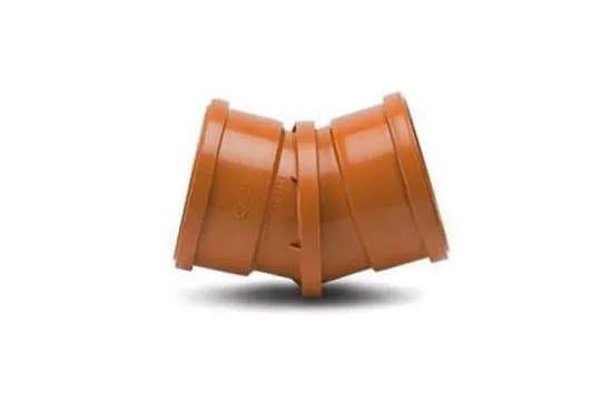 Product image for 110mm 0-30 Degree Adjustable Bend Double Socket