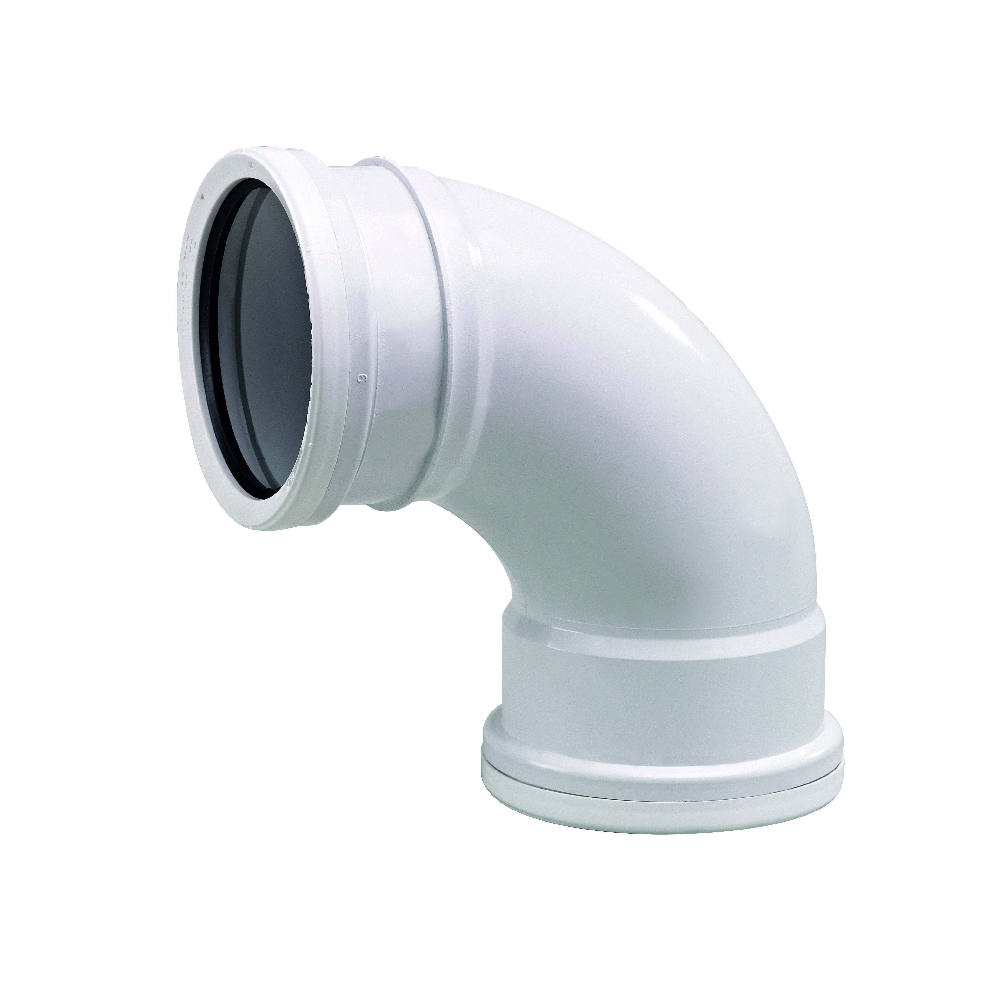 Image of Wavin Osmasoil D/S Tight Radius Bend 87.5° 110m White