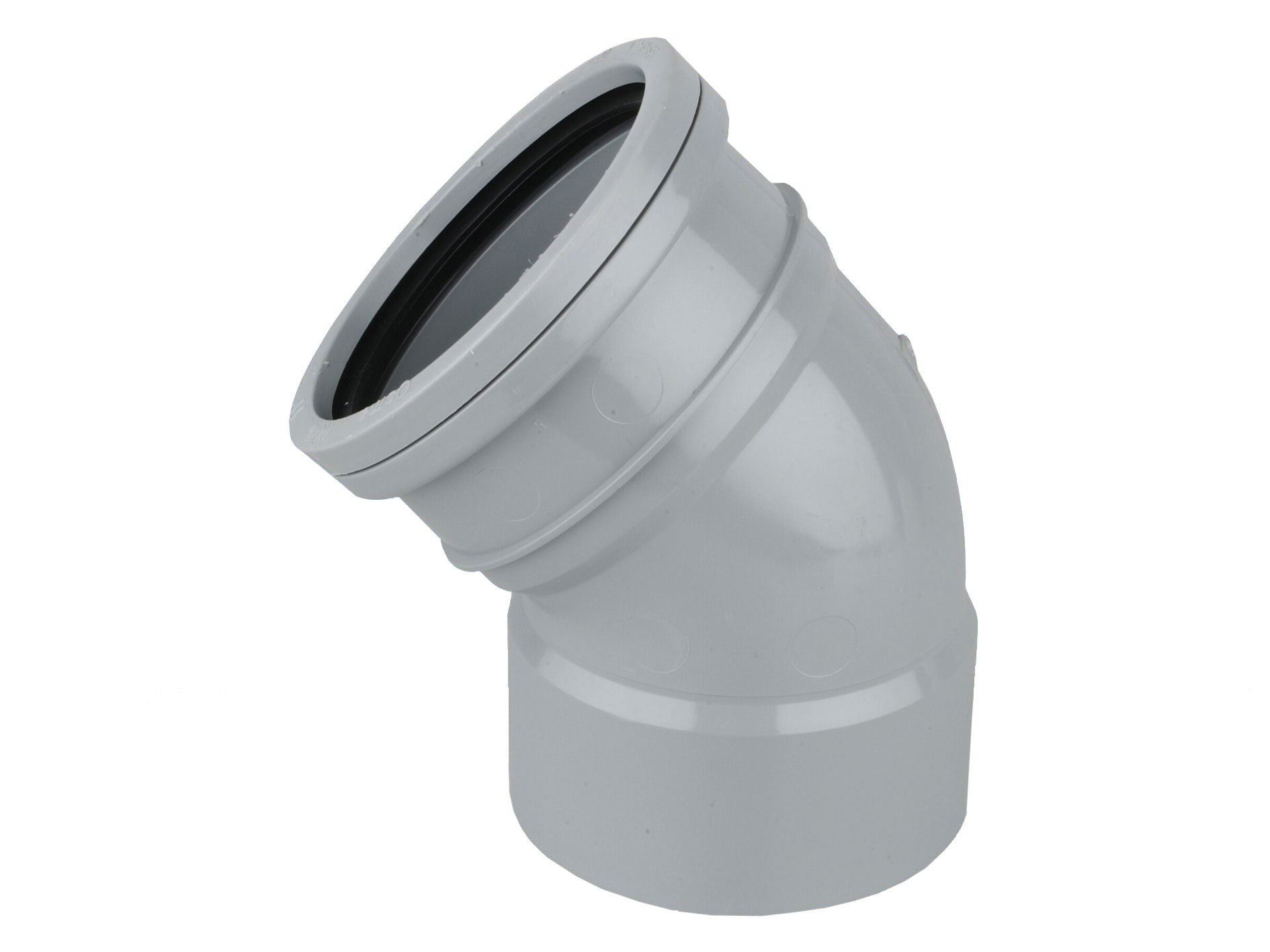 Product image for Wavin Osmasoil SW/S Bend 45° 110mm Grey