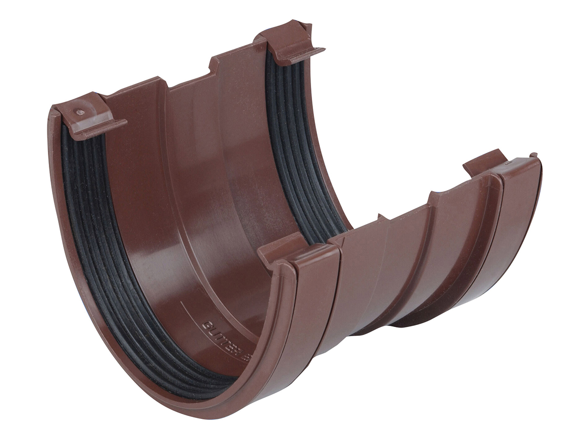 Product image for Osma Deepline 9T909 Gutter Union 113mm Brown