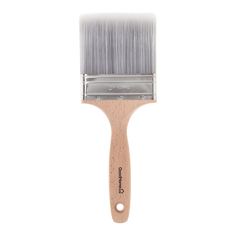 Product image for GoodHome Pro 4" Fine filament tip Flat paint brush