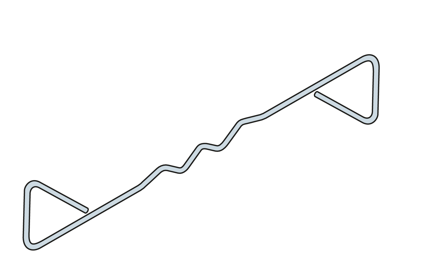 Product image for Ancon Staifix RT2 Type 2 General Purpose Wall Tie 200mm Box 250