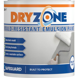 Image of Dryzone Anti-Mould Emulsion Paint 1L White