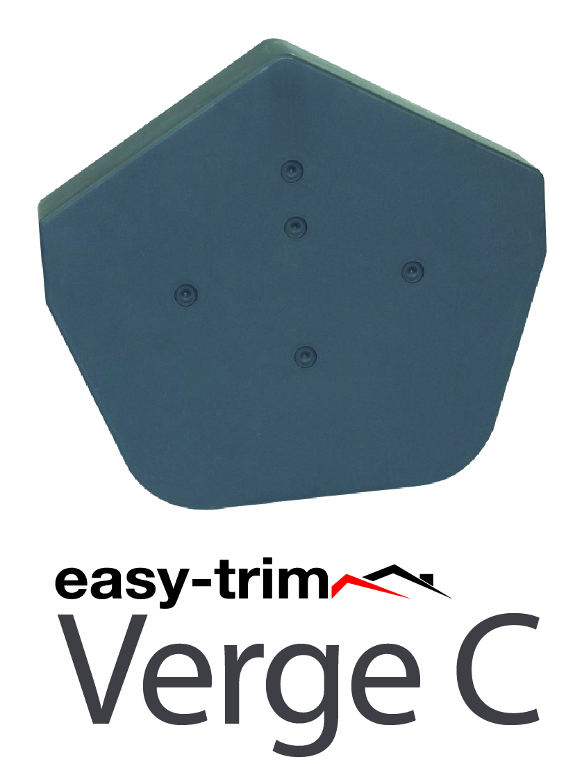 Product image for Easy Trim Easyverge A Ridge Cap And Flapcap Grey